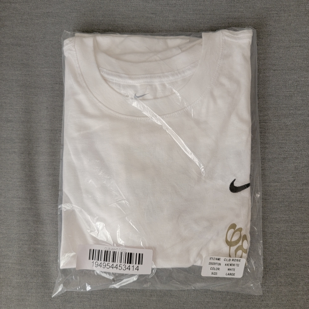 CLB Certified Lover Boy Nike Rose New T-Shirt White Large Drake OVO